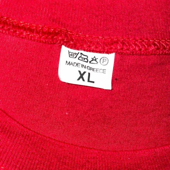 Vintage 90s Greece Olympics Embroidered Tshirt Mens XL - Picture 3 of 4